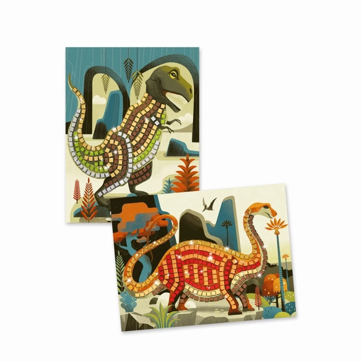 Djeco Mozaïeken Dinosaurs Knutselset - Multi