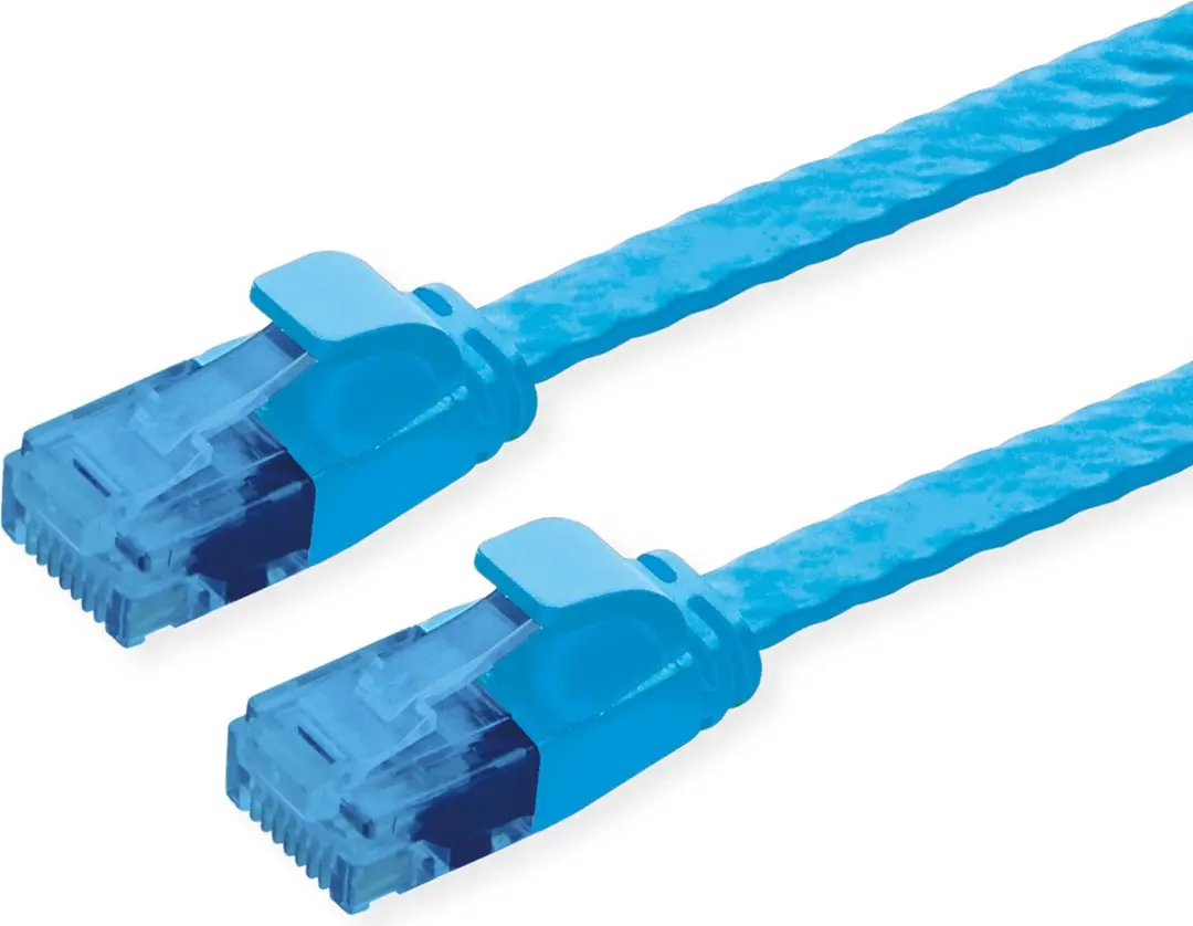 Value UTP Patchkabel Cat.6A Extra Plat 5m - Blauw