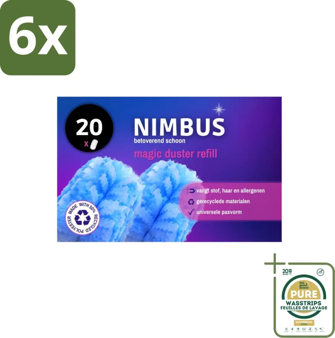 Nimbus Magic Duster Navulling 20 Stuks