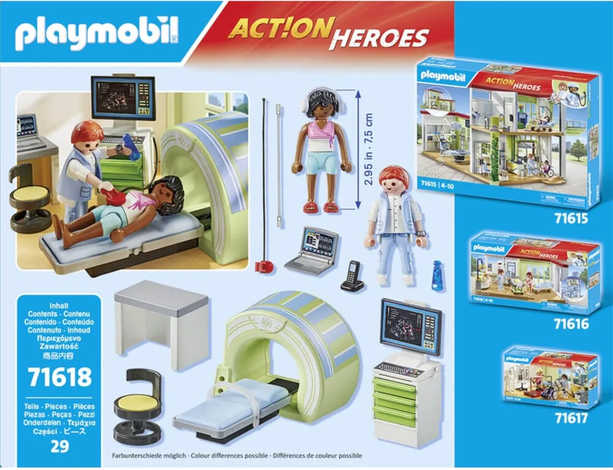 Playmobil My Life MRI 71618 - Multicolor