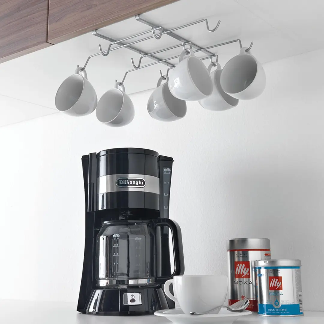 Metaltex SpiderMug Kopjesrek - 10 Mokken - Zilver