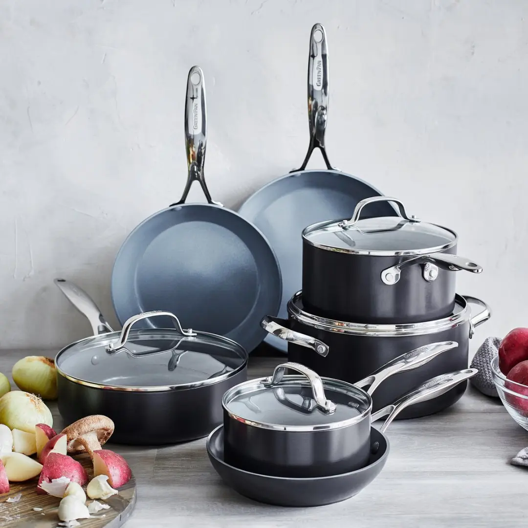 GreenPan Venice Pro CW002305-002 Koekenpan 24cm - Inductie - Zwart