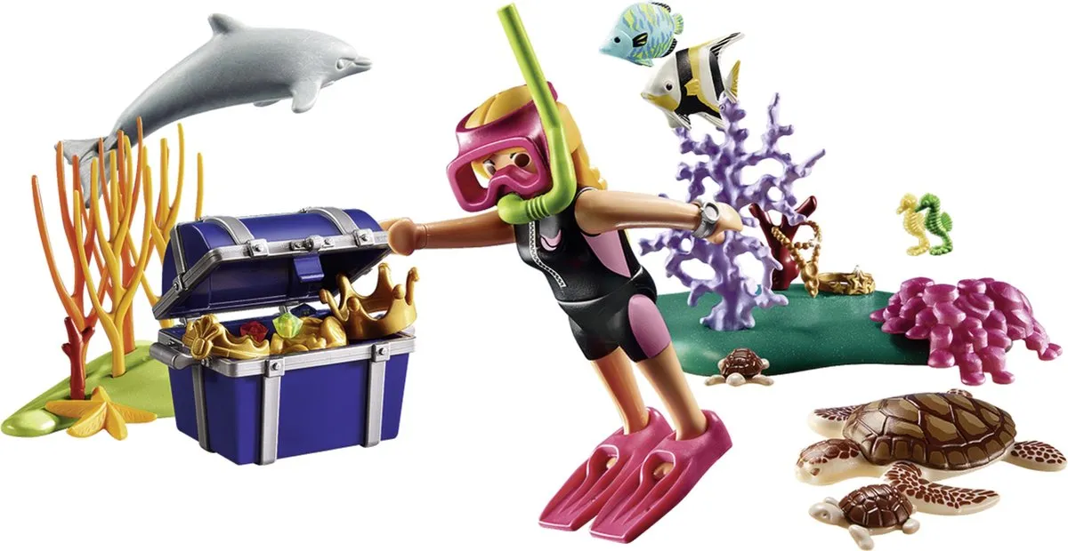 Playmobil Schatduiker 70678 - Multicolor