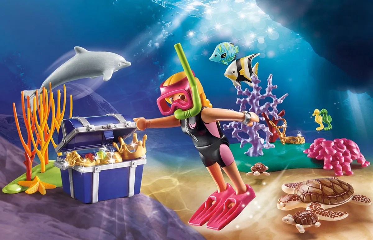 Playmobil Schatduiker 70678 - Multicolor