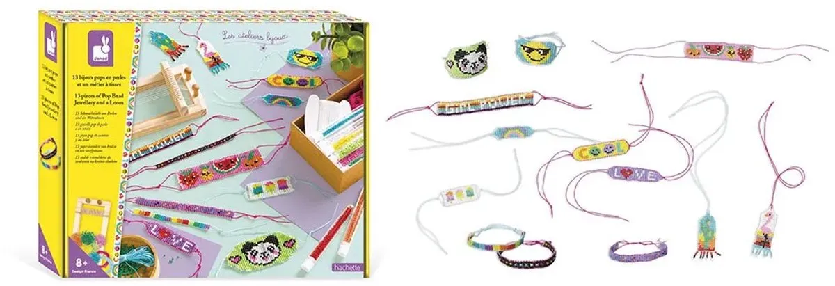 Janod Atelier Bijoux Loomset - Meerkleurig - 150cm