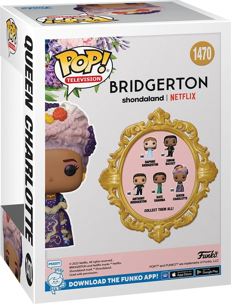 Funko Pop Queen Charlotte - Bridgerton #1470 - Multi