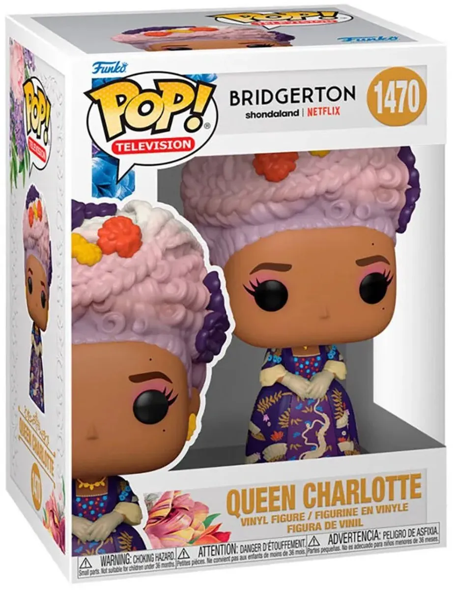 Funko Pop Queen Charlotte - Bridgerton #1470 - Multi - afbeelding 6 van 6