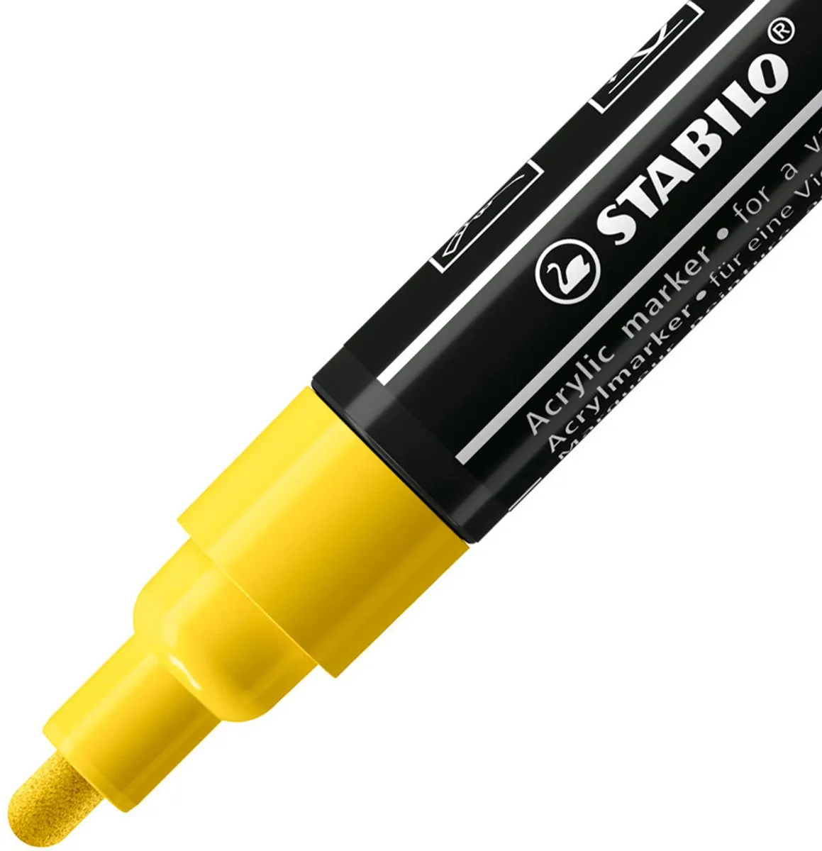 STABILO FREE T300 Acryl Marker - Geel