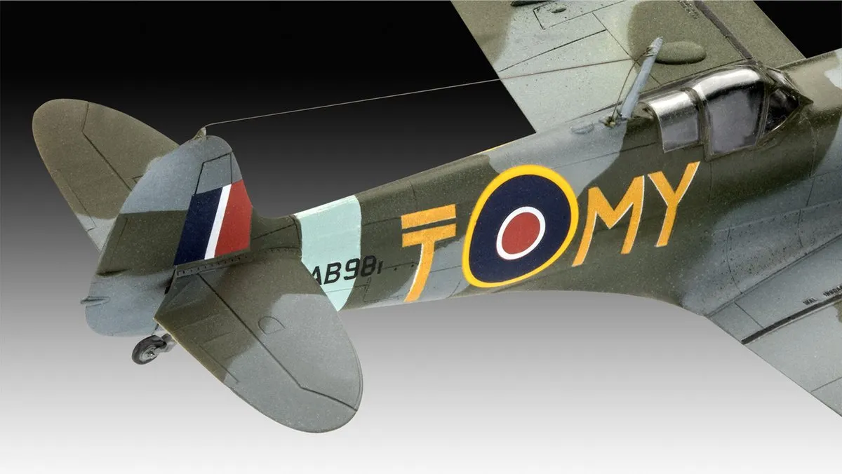 Revell 03710 Messerschmitt Bf109G-10 & Spitfire Mk.V Modelbouwpakket 1:72 - Multi