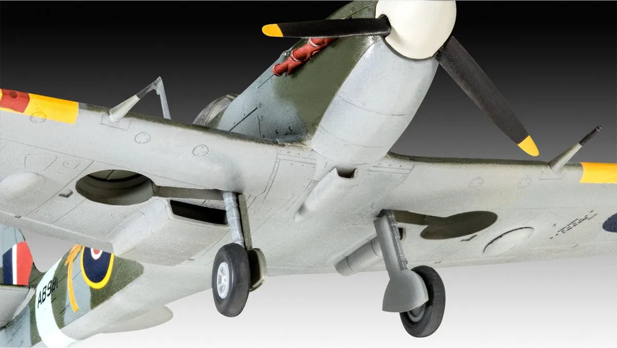 Revell 03710 Messerschmitt Bf109G-10 & Spitfire Mk.V Modelbouwpakket 1:72 - Multi