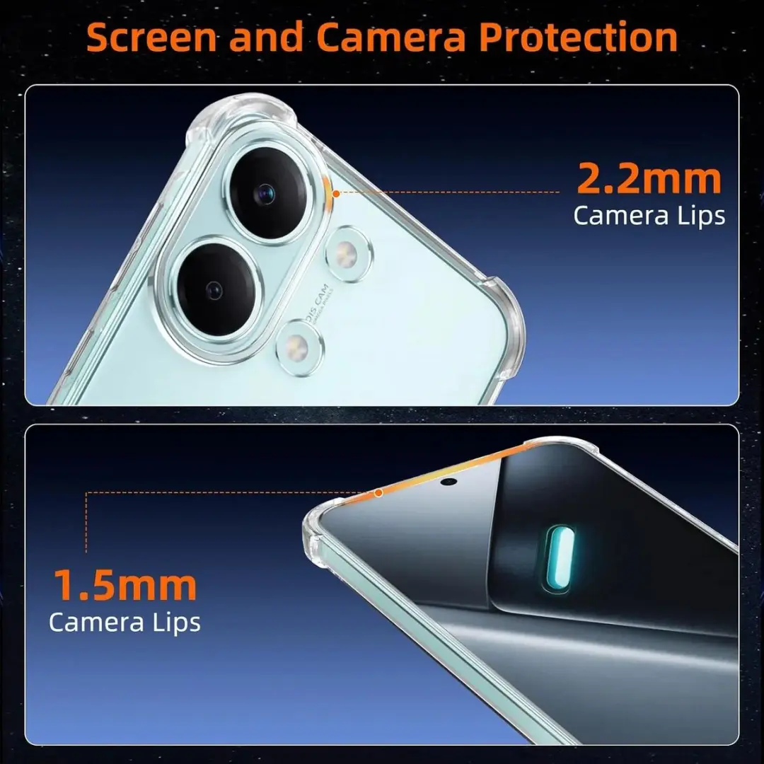 Selected Transparant Hoesje Xiaomi Poco X8 Pro Max - Schokbestendig TPU
