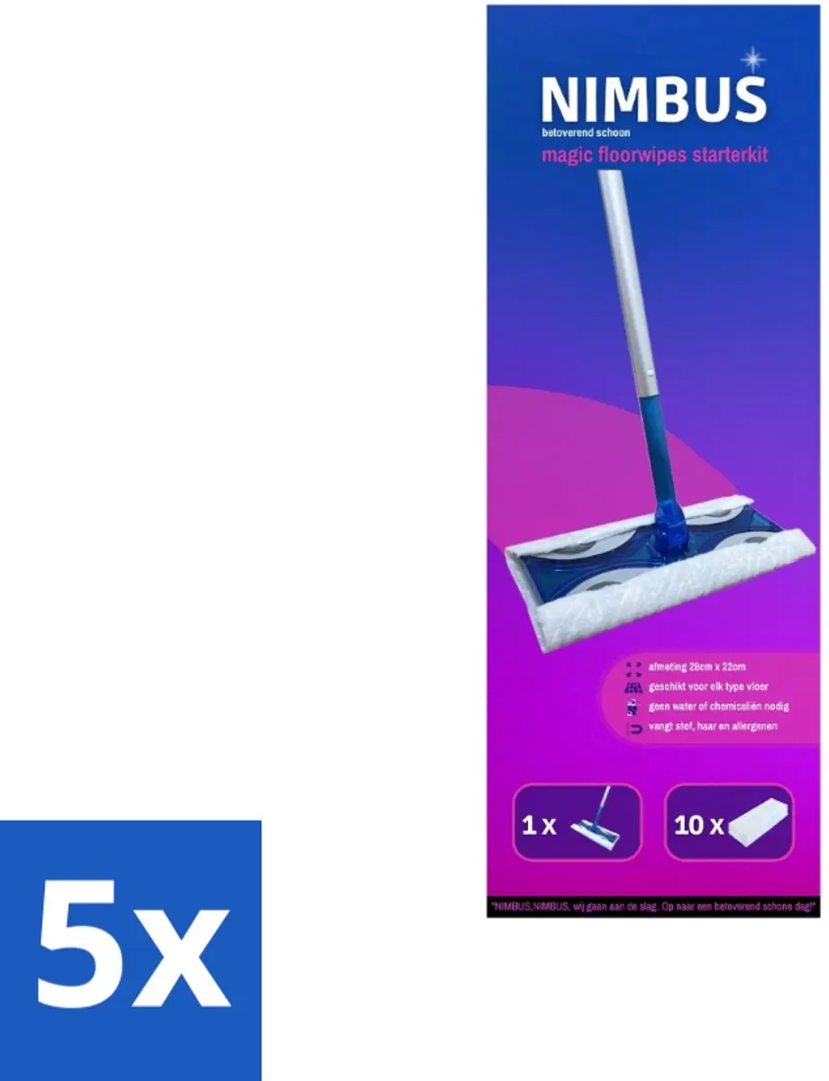 Nimbus Magic Vloerdoek Starterkit
