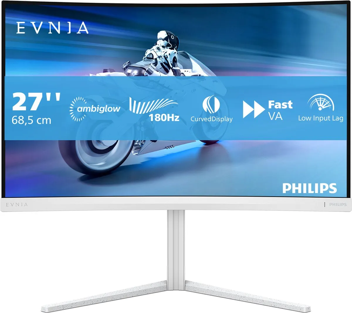 Philips Evnia 27M2C5201L Curved Gaming Monitor 27" - 180Hz