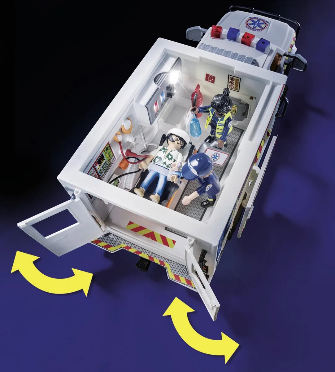 Playmobil City Action US Ambulance 70936 - Multicolor