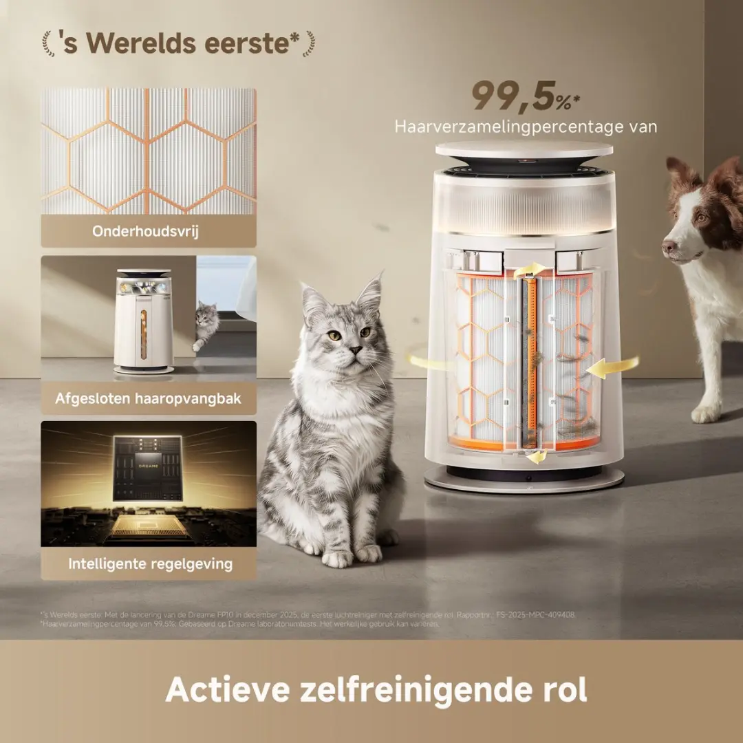 Dreame FP10 Luchtreiniger - HEPA H14 - CataFresh - 45W