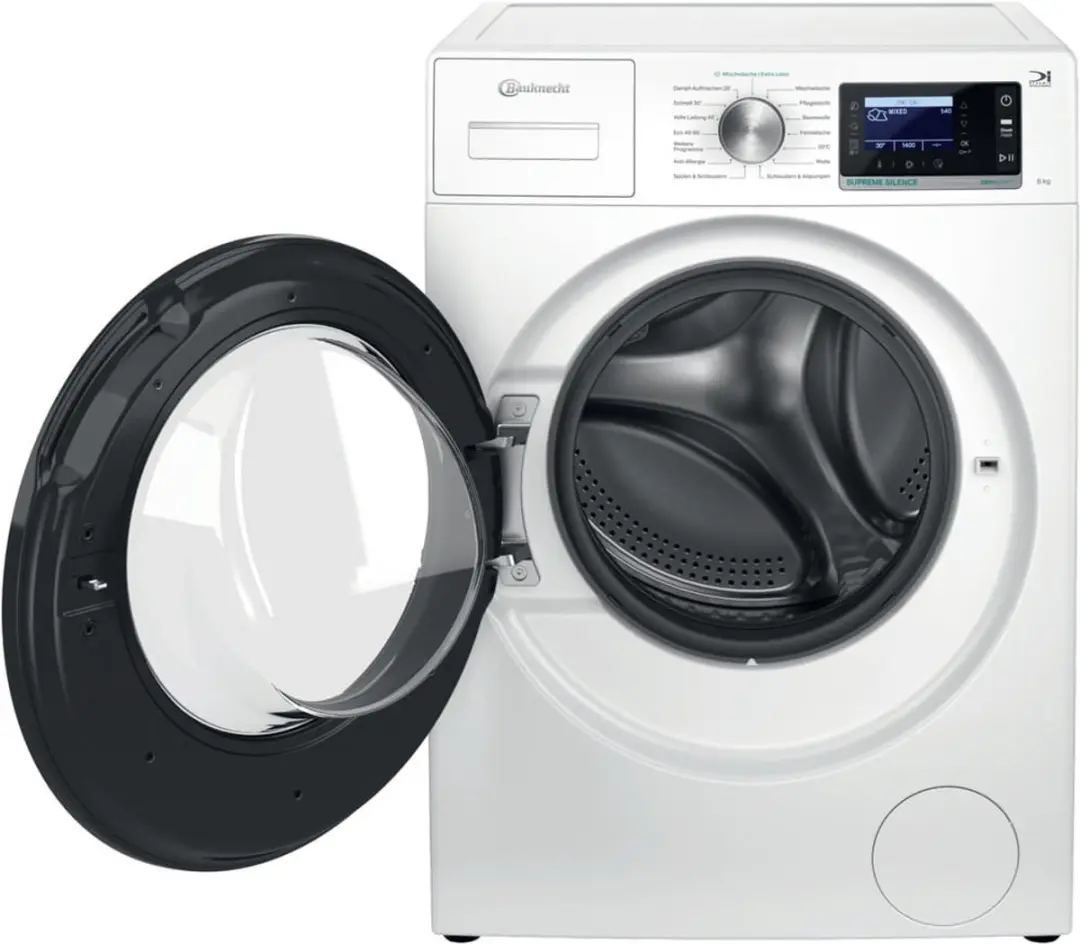 Bauknecht B6R 88E Silence DE Wasmachine 8kg - 16 Programma's - Wit