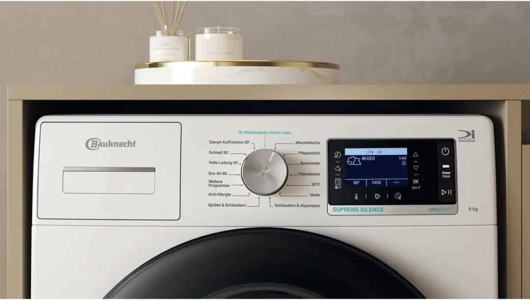 Bauknecht B6R 88E Silence DE Wasmachine 8kg - 16 Programma's - Wit - afbeelding 6 van 6