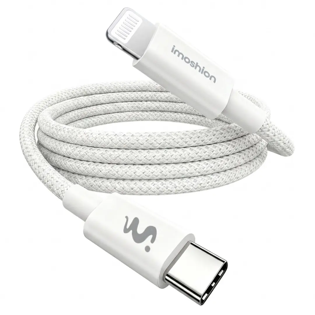 Imoshion Braided USB-C naar Lightning Kabel 30W