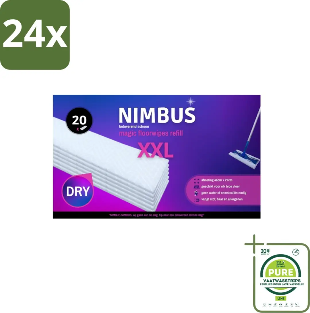 Nimbus Magic Vloerdoekjes Navulling XXL