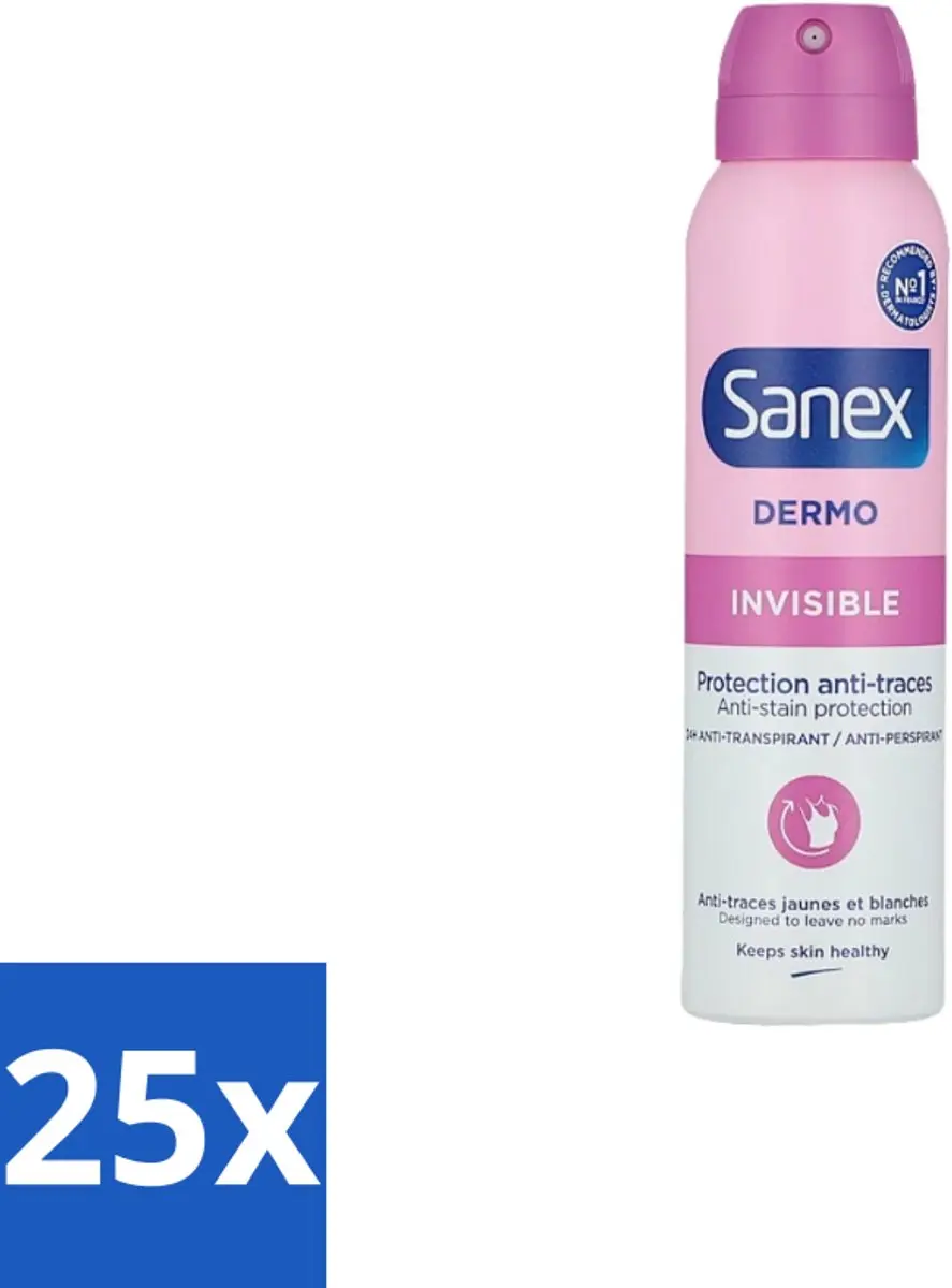 Sanex Dermo Invisible Deodorant Spray 150ml