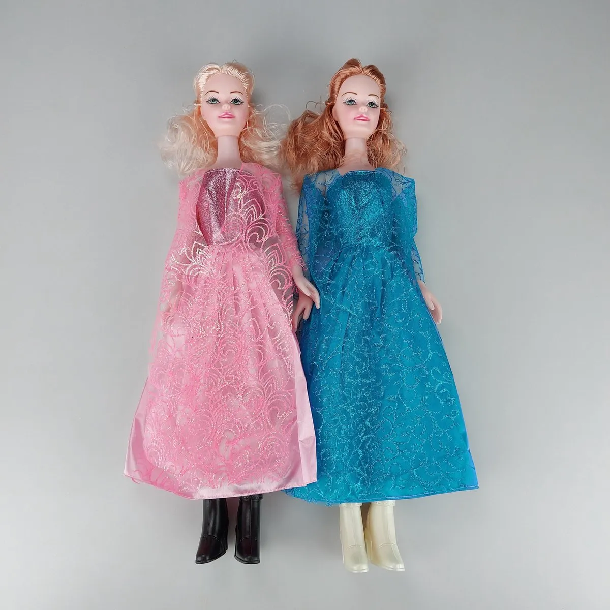 Disney Prinsessen Pop - 55 cm - Blauw