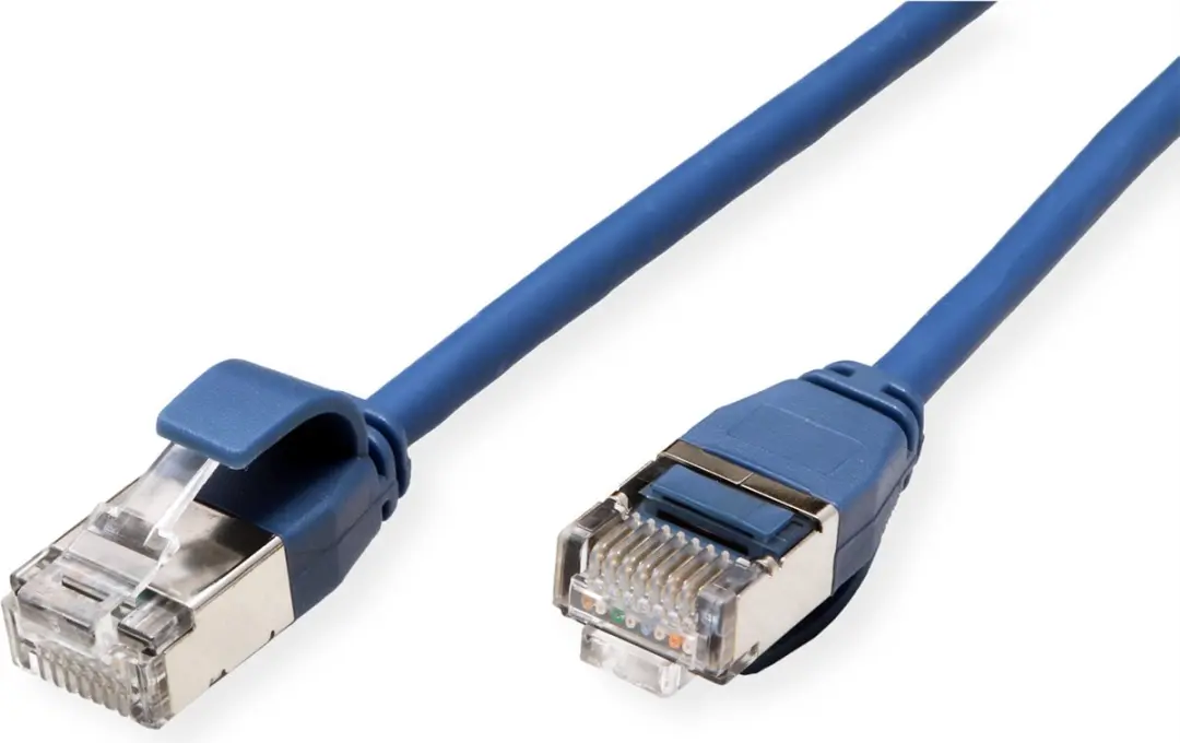 Roline F/UTP Cat.6A Patchkabel 3m - Blauw