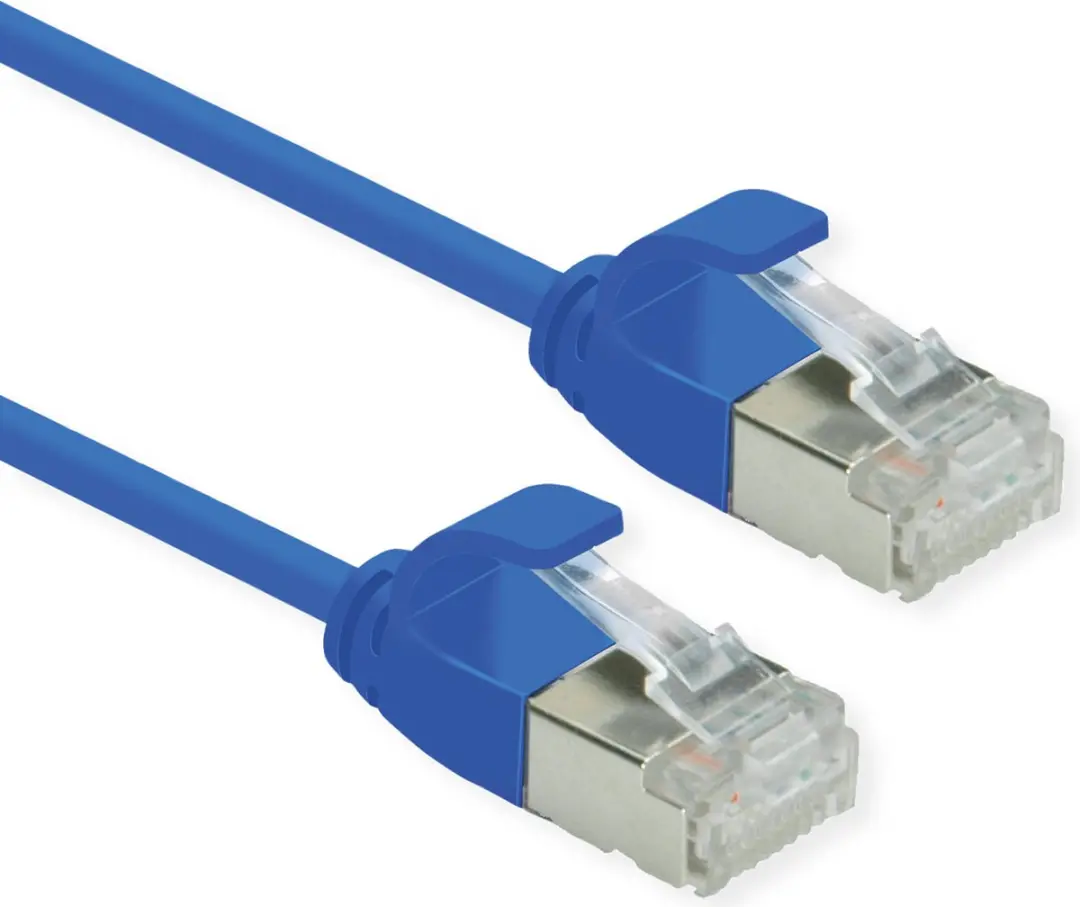 Roline F/UTP Cat.6A Patchkabel 3m - Blauw