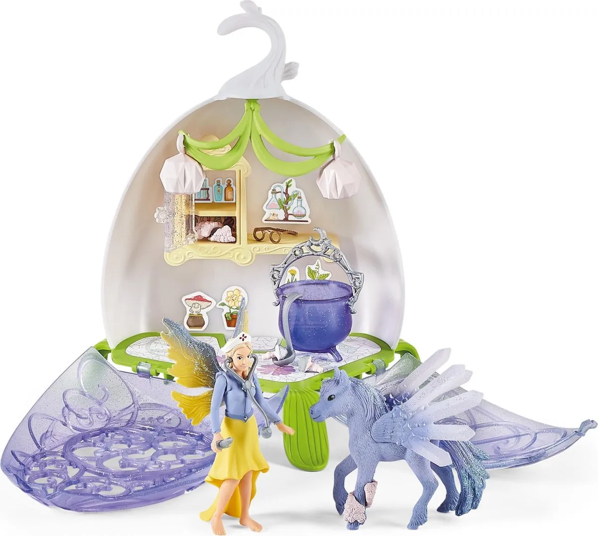 Schleich Bayala Magische Dierenarts Blossom Speelfigurenset - 14 Stuks - Multikleur