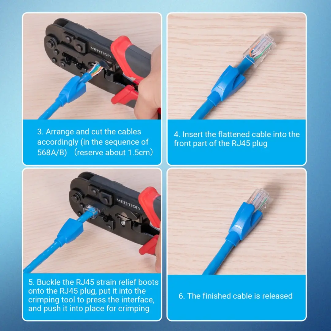 Vention RJ45 Trekontlasting Boots - 100 Stuks