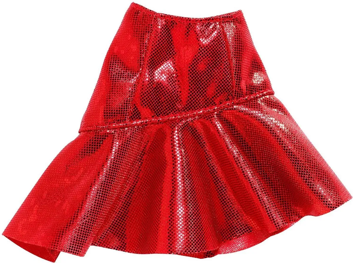 Barbie Ruffle Rokje FXH83 - Rood