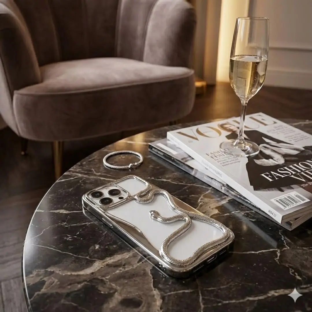 NUVEX iPhone 16 Pro Telefoonhoesje - Zilverkleurig Transparant