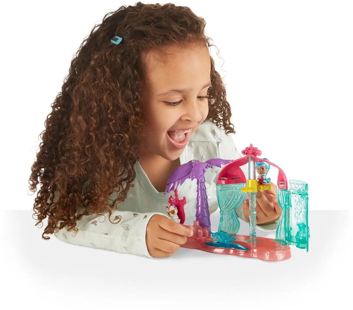 Fisher Price Shimmer & Shine Teenie Genies BEACH PL - Multi Color