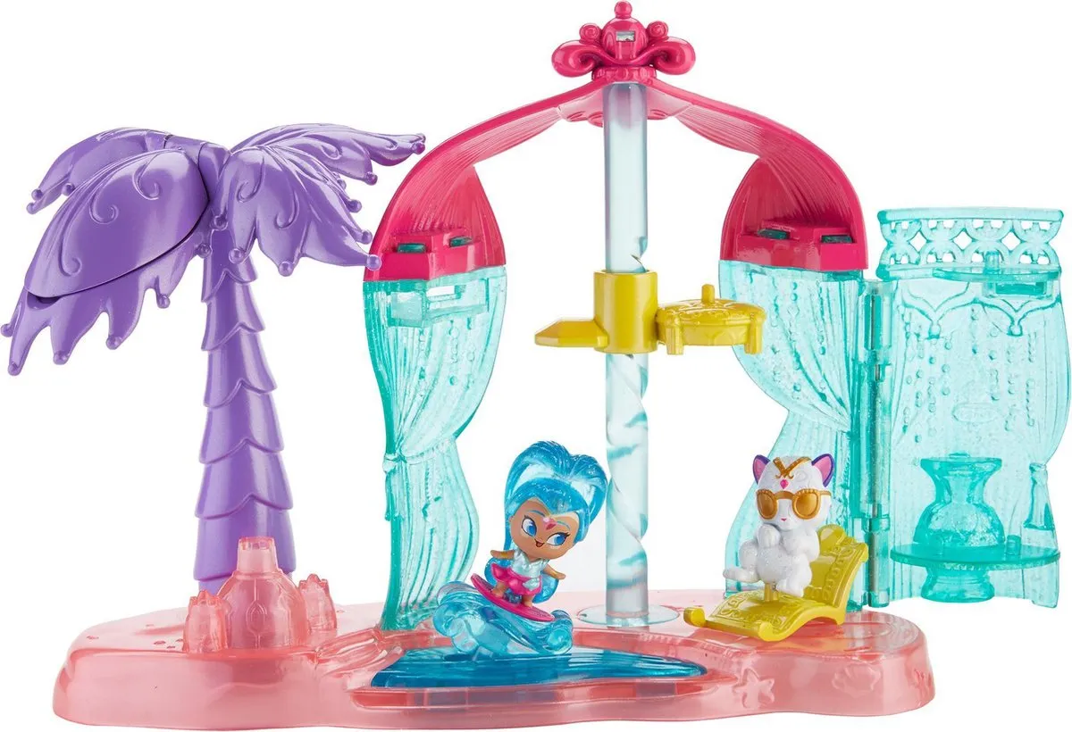 Fisher Price Shimmer & Shine Teenie Genies BEACH PL