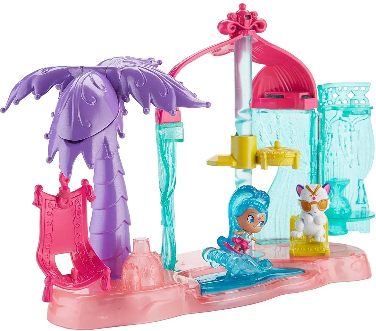 Fisher Price Shimmer & Shine Teenie Genies BEACH PL - Multi Color