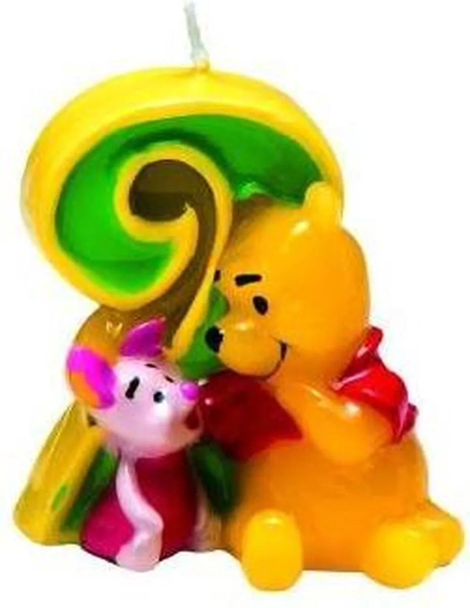 Disney Winnie de Poeh & Tijgetje 2e Verjaardag Taartkaars