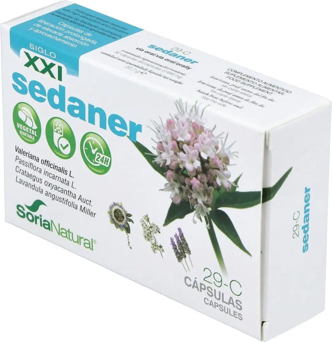 Soria Natural C Sedaner 30 Capsules