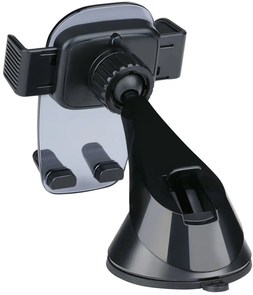 Dunlop MEDUTE518/0048 Transparante Telefoonhouder - Zwart