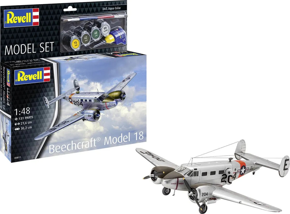 Revell 63811 Beechcraft Model 18 Modelbouwpakket