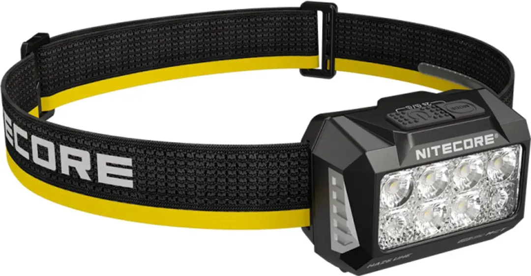 Nitecore HA25 UHE Hoofdlamp 800 Lumen - Zwart/Geel