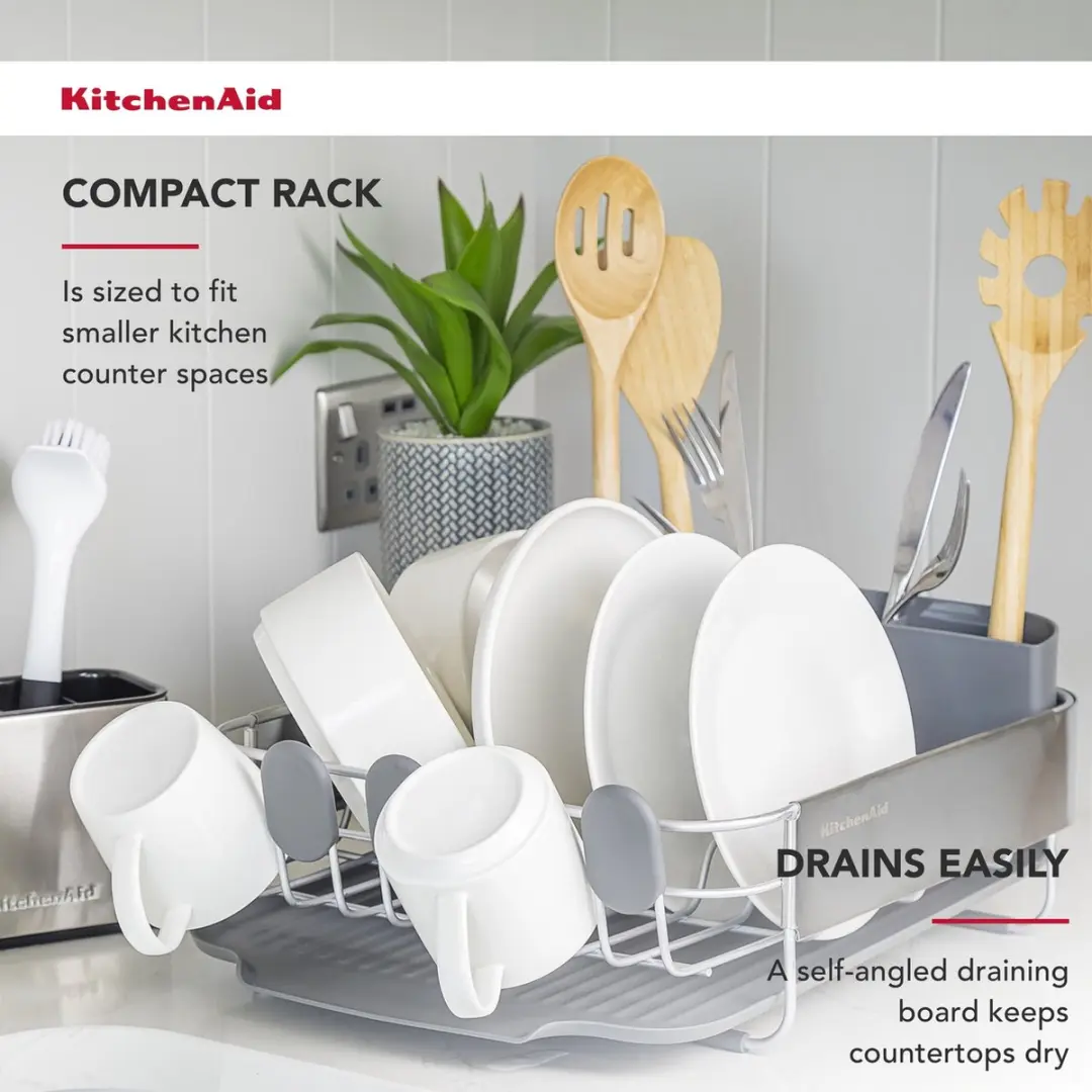 KitchenAid Compact Afdruiprek RVS - Grijs - afbeelding 4 van 6