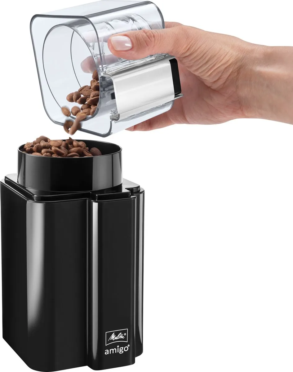 Melitta Amigo Koffiemolen 170W - 60ml - Zwart