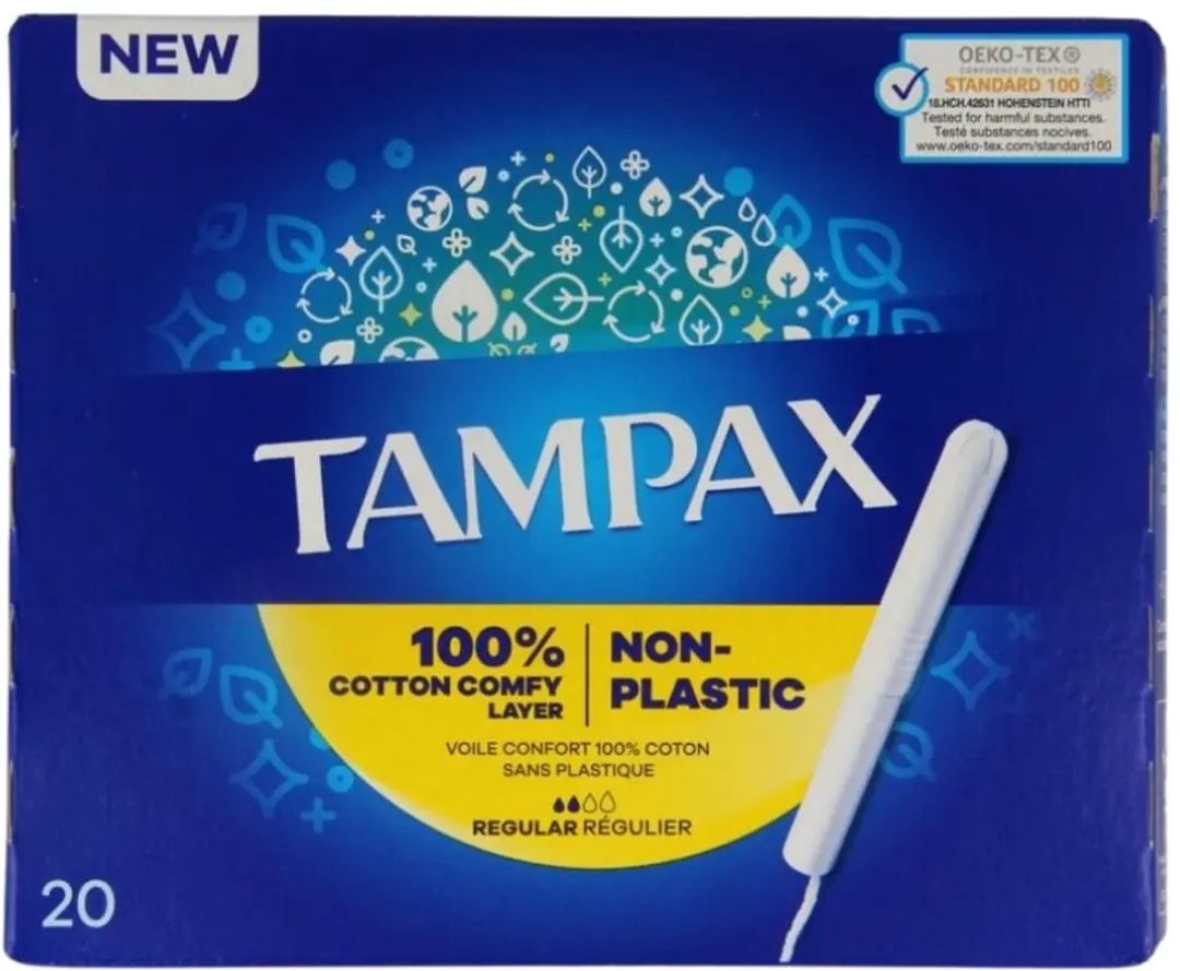 Tampax Regular Kartonnen Inbrenghuls - 4 Stuks