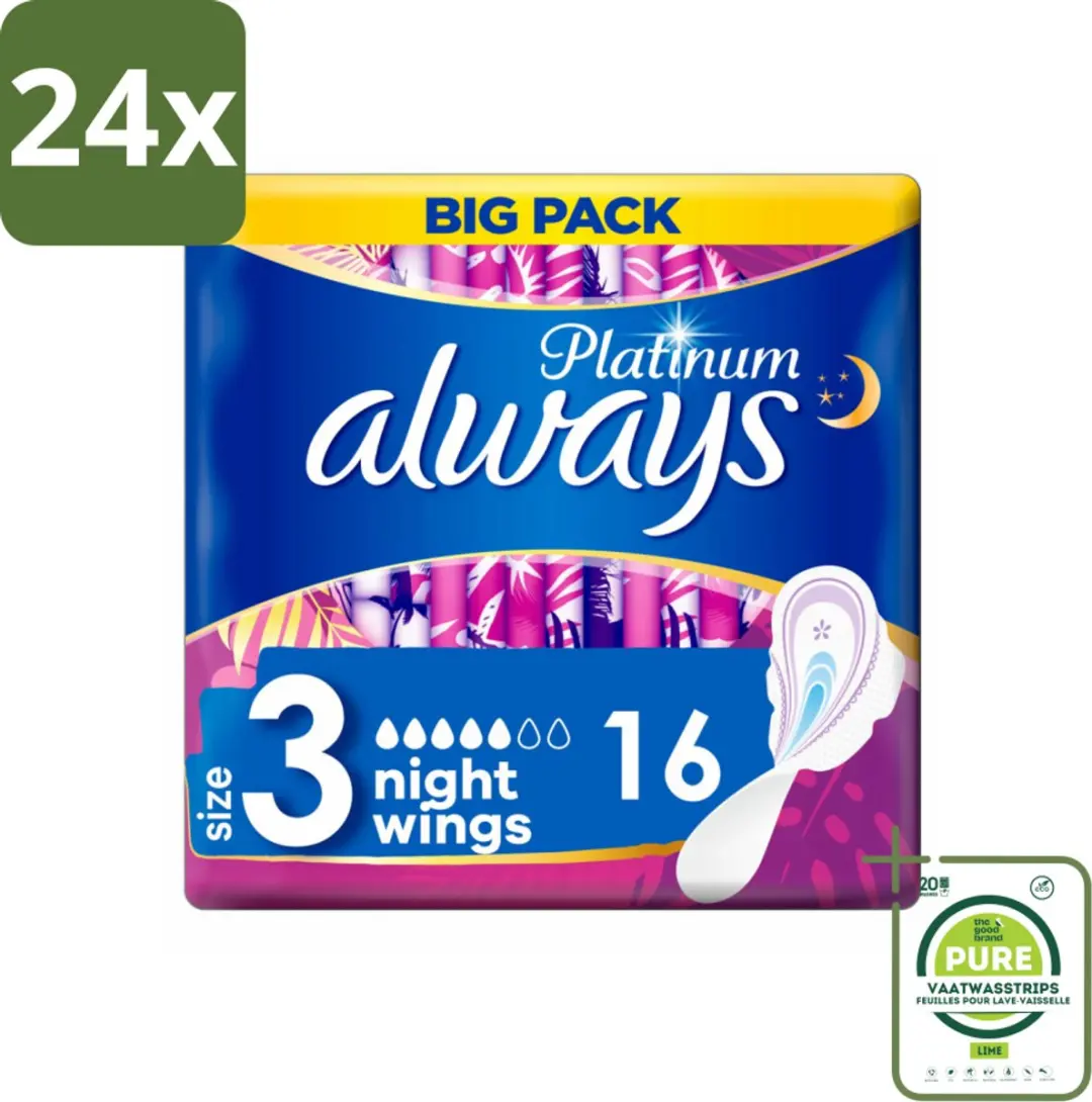 Always Platinum Ultra Night Maandverband