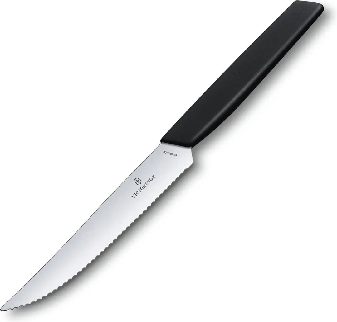 Victorinox Swiss Modern Steakmessen 6-delig - RVS/Zwart - Kartel