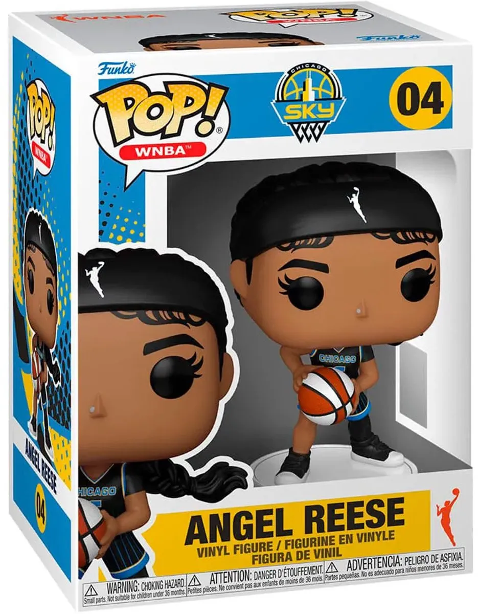 Funko Pop! WNBA Chicago Sky Angel Reese #04 - Multicolor