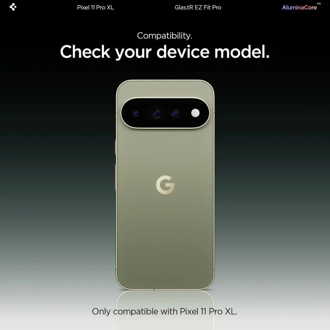 Spigen EZ Fit GLAS.tR Screen Protector - 9H - 2 Stuks - Google Pixel 11 Pro XL