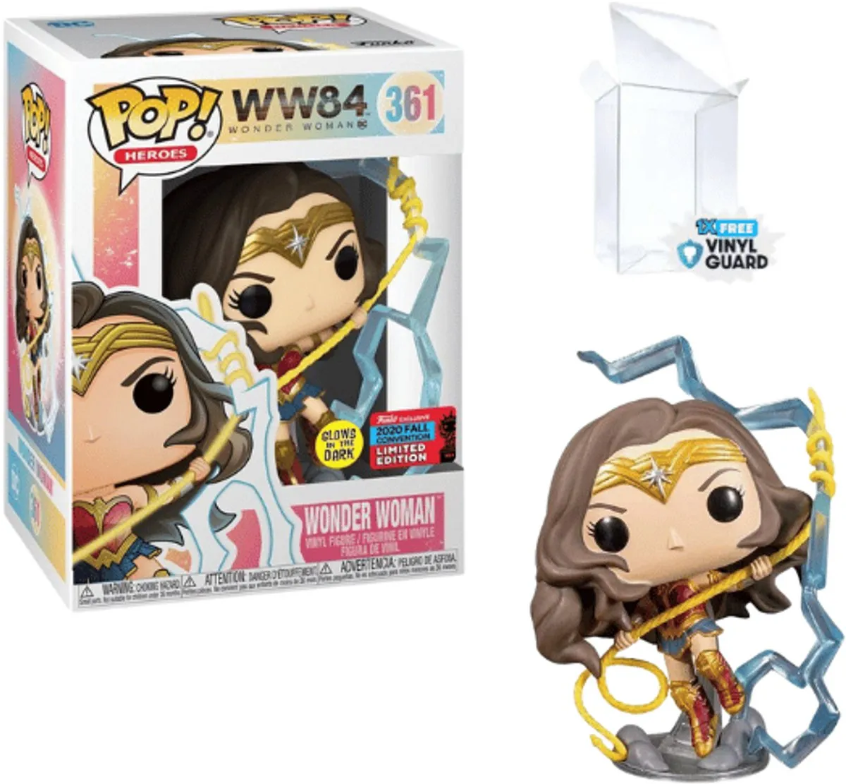 Funko Pop! Wonder Woman WW84 #361 Glow in the dark