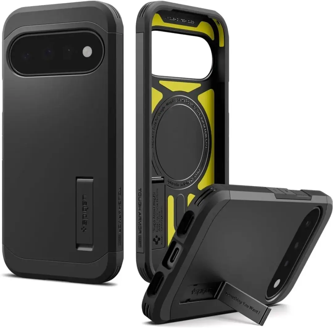 Spigen Tough Armor ACS11443 Hoesje - Google Pixel 11 - Zwart