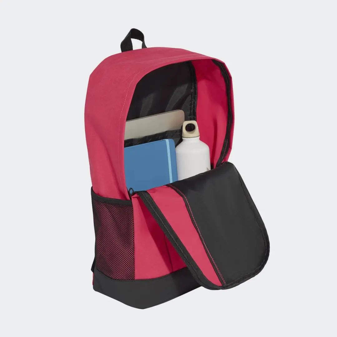Adidas Rugtas Linear Backpack - 26L - Rood/Zwart - afbeelding 3 van 3