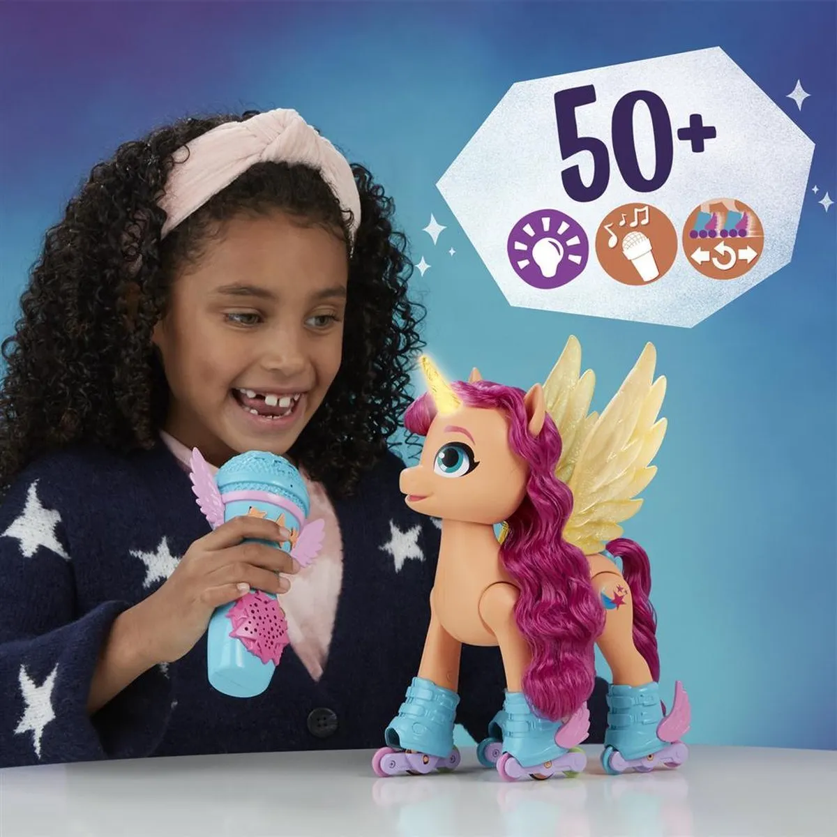 My Little Pony Sunny Zingende Skatende Speelfiguur - Engelstalig